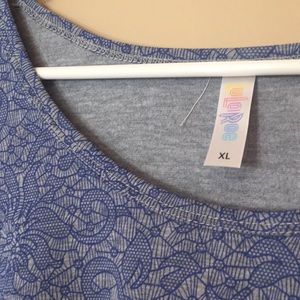 Lularoe XL Blue Lynnae